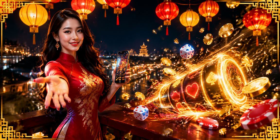 Không khí chợ đêm Huế và người dùng trải nghiệm cá cược trực tuyến